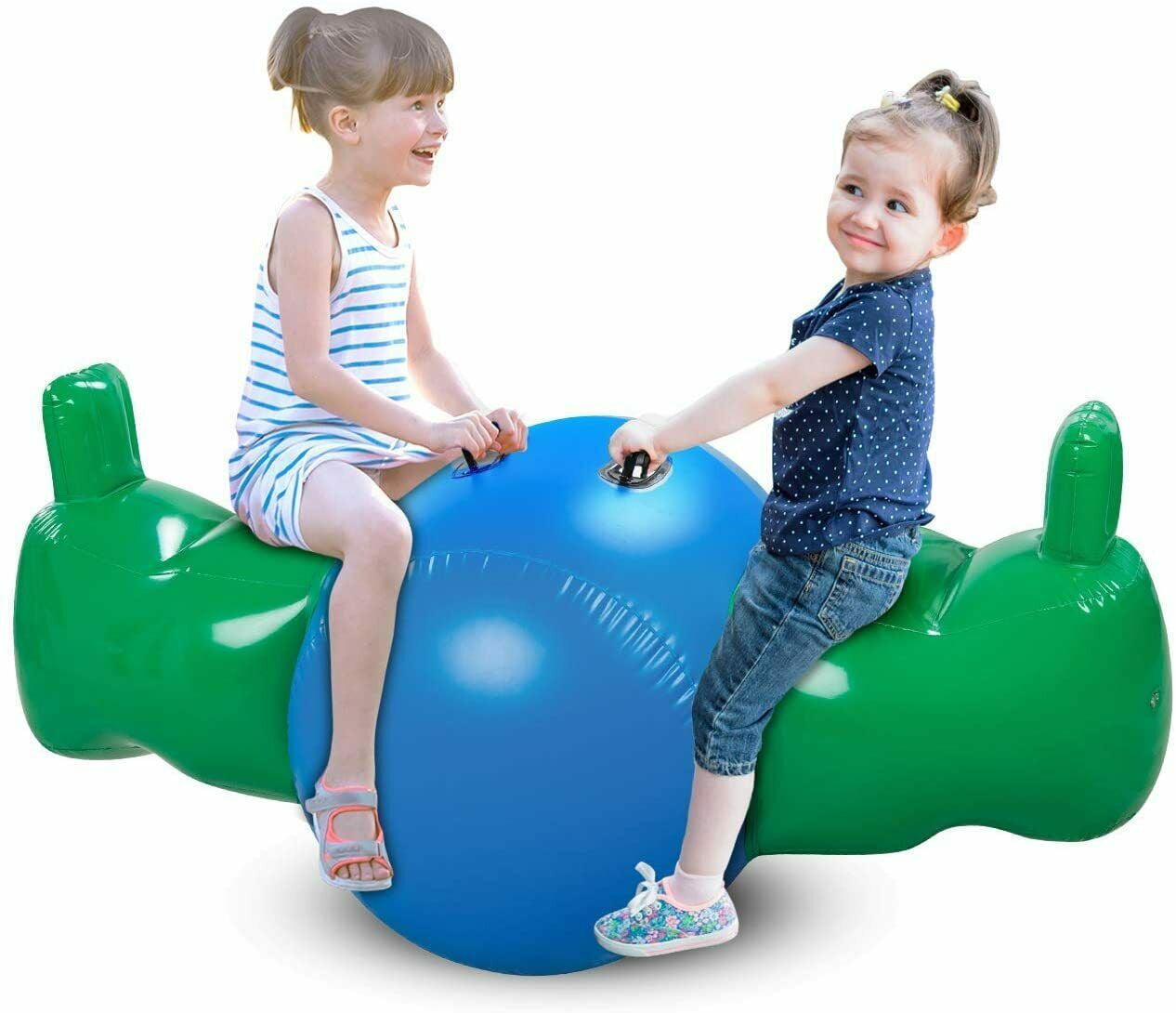 Single Rocker Kids Toddler Seesaw Teeter Totter Indoor Outdoor Garden Playground 