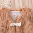 thumbnail image 5 of Baby Girl Faux Fur Sleeveless Vest Soft and Comfortable Plush Short Coat, 5 of 5