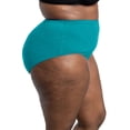 thumbnail image 4 of Fit for Me by Fruit of the Loom Women's Plus Size Beyondsoft Brief Underwear, 10-Pack, 4 of 6