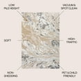 thumbnail image 2 of JONATHAN Y SILK ORCHID 5 x 8 Area Rug, Swirl Marbled Abstract - Beige/Ivory, SOR203F-5, 2 of 10