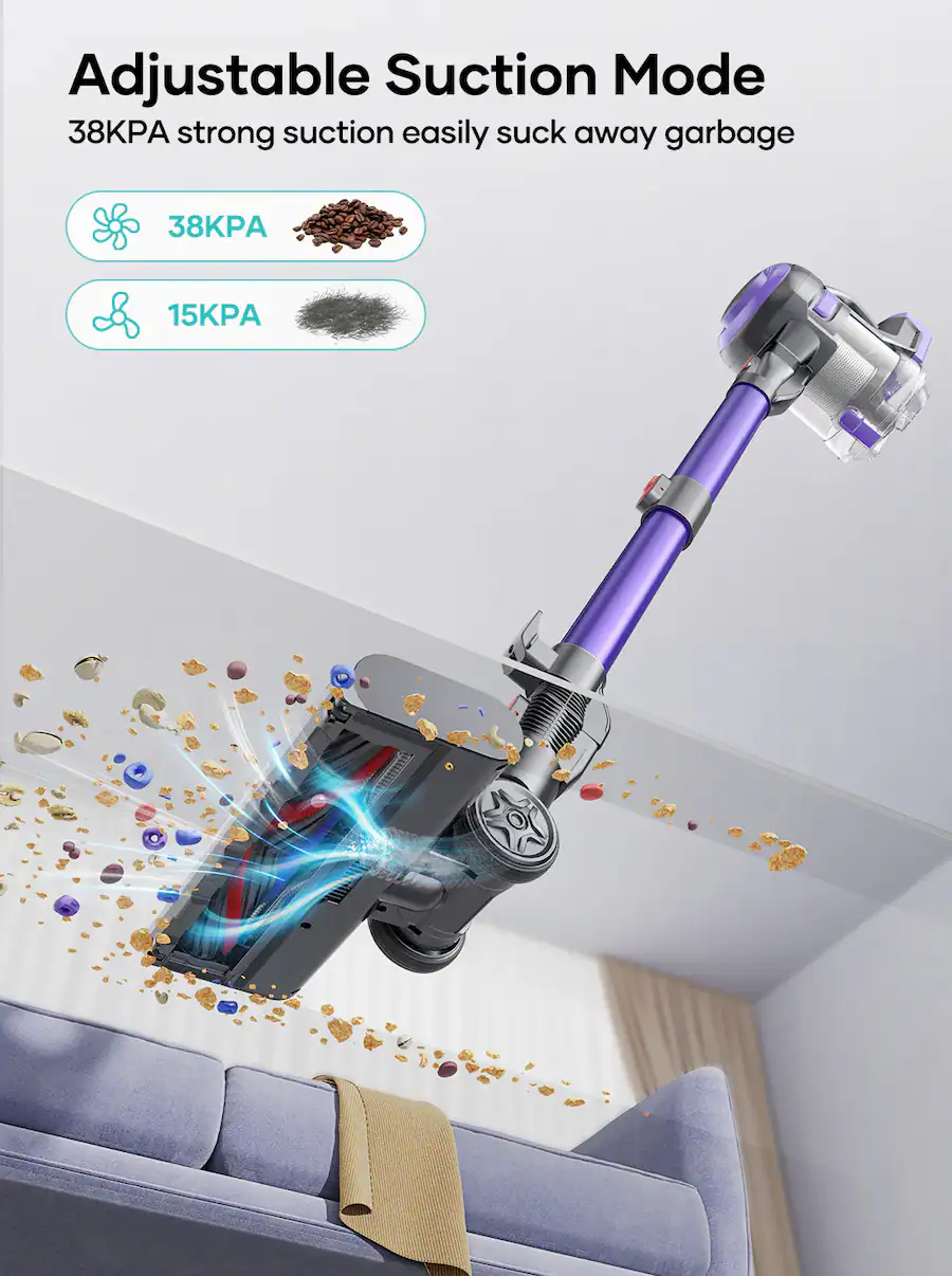 Honiture Y10 Cordless Vaccum Cleaner 38Kp