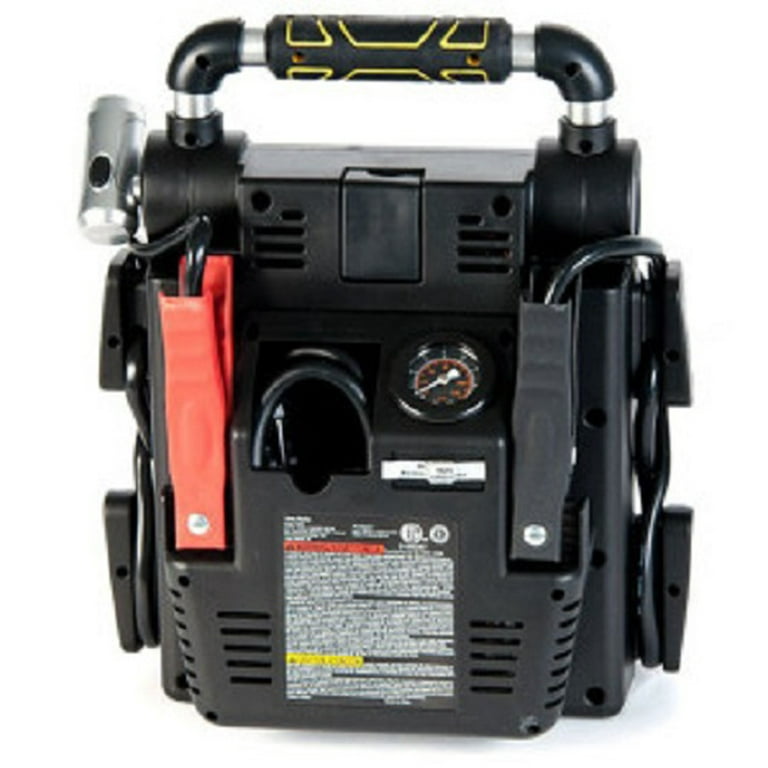 STANLEY 1000/500 Amp Jump Starter W/120 PSI Compressor, 50 OFF