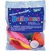Creative Converting Helium Balloons Round 9" 25/Pkg-Assorted Colors - NEW