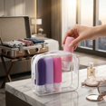 thumbnail image 6 of ROSEXIXI 4 Pcs Purple Pink  Silicone Travel Bottles,  Free Refillable Squeezable Travel Containers for Toiletries, Shampoo, Lotion, 6 of 6