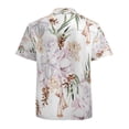 thumbnail image 3 of High Quality Hawaiian Shirts for Men Short Sleeve Aloha Beach Shirt Floral Summer Casual Button Down Shirts Blouses TJU5XD, 3 of 7