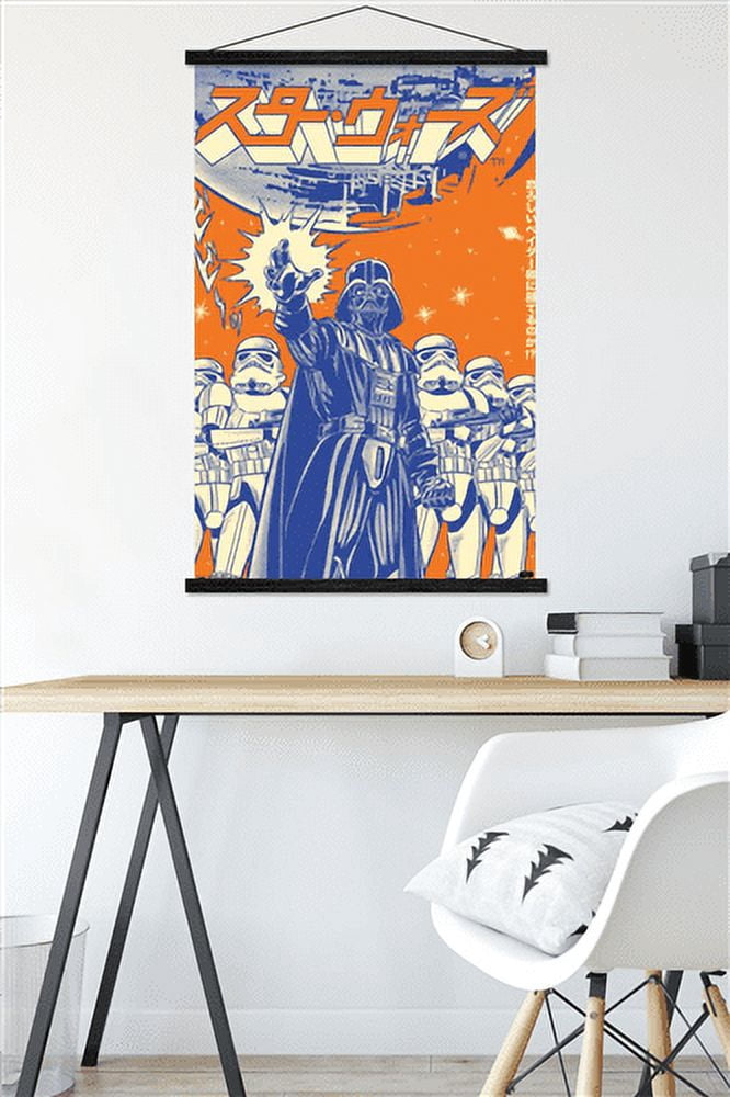 Star Wars: Saga - Troopers Wall Poster with Magnetic Frame, 22.375" x 34"