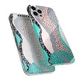 thumbnail image 6 of DesignSkinz Retro Summer Mint and Coral Full-Body Skin Decal Wrap Cover for iPhone 12 Mini, 6 of 9