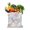 White-6, variant on 15" X 16" Easter Canvas Tote Bag with Inner Pocket, Reusable Egg Hunt Gift Bag, Slogan Print