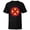 Black, variant on Melting X-Men Logo Paint Drip - Short Sleeve T-Shirt for Kids - Customized-White