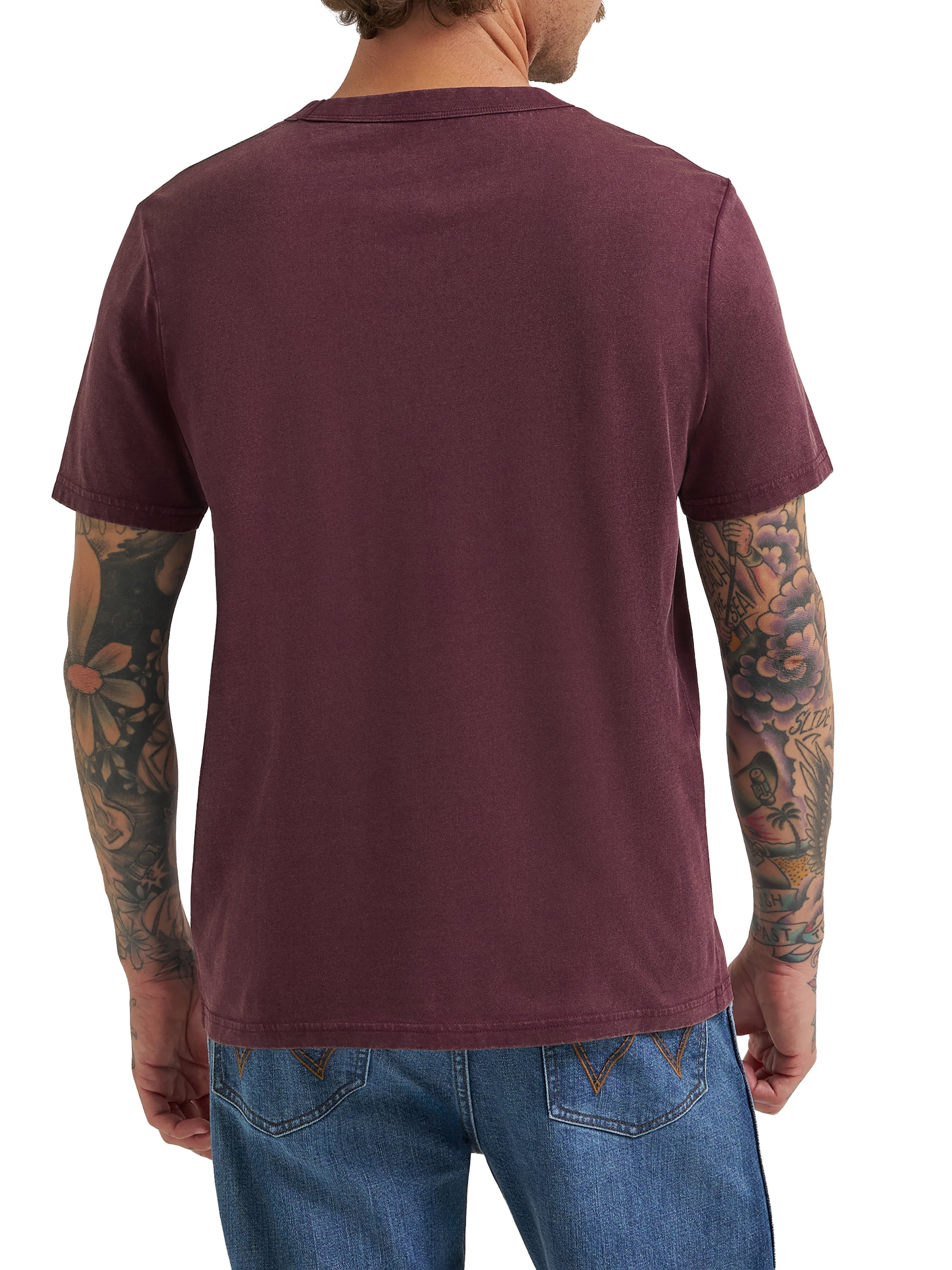 Wrangler® Men's Short Sleeve Queen Graphic Band Tee, Sizes S-3XL