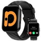 Parsonver 48mm Smartwatch, Compatible avec Android et iPhone, Répondre / Faire des Appels, Moniteur d'Oxygène du Sang de Sommeil de Fréquence Cardiaque, IP68 Étanche (Noir) – image 1 sur 6