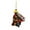 Red, variant on Fridja Personalized Firefighter Christmas Ornaments Fire Department Gifts Blue Acrylic Ornaments Hanging Christmas Decorations Firefighter Gifts Fireman's Helmet Uniform Fire Hydrant