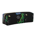 thumbnail image 1 of Fotbe Space Dino Cartoon Black Estuche para Lápices de Cuero con Estampado, Estuche con Cremallera Resistente, Organizador Compacto y Elegante para Papelería, 1 of 7