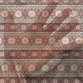 thumbnail image 3 of Nordic Tulle Curtains with Rod Pocket, Ancestral Classic Scandinavian Geometric Pattern Christmas Snowflakes, Sheer Drape for Wedding Party 2 Panels, 7 Sizes, Dark Coral Blush White, by Ambesonne, 3 of 3