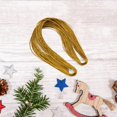 thumbnail image 4 of Ramiter 100 Yards Of Gold And Silver Thread Tag Line DIY Packaging Line With Christmas Pendant Lanyard Gold And Silver Thread, 4 of 5