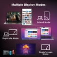 thumbnail image 4 of Monitor portátil Kado 15.6" FHD 1080p USB-C HDMI con altavoz, 4 of 9