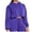 Purple, variant on Oplxuo Women's Cropped Hoodies Sweatshirts Casual Basic Long Sleeve Pullover Solid Color Loose Y2K Fall Clothes
