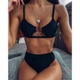 thumbnail image 4 of conjunto piezas de de moda de tiras de cinturo de 1 BLESIY Traje de bikini de mujer, 4 of 8