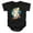 Lola Bunny, variant on Taz Hangry Unisex Infant Snap Suit for Baby (6 Months) Black