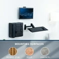 thumbnail image 6 of VIVO Sit-Stand Single Monitor Mount, Keyboard Tray, and PC Wall Mount Kit, 6 of 9