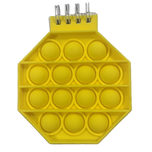 Push Bubble Octagonal Notebook Extrusión De Silicona Suave Bloc De Notas De Burbujas Juguete De Descompresión Minnieouse FN006578-01
