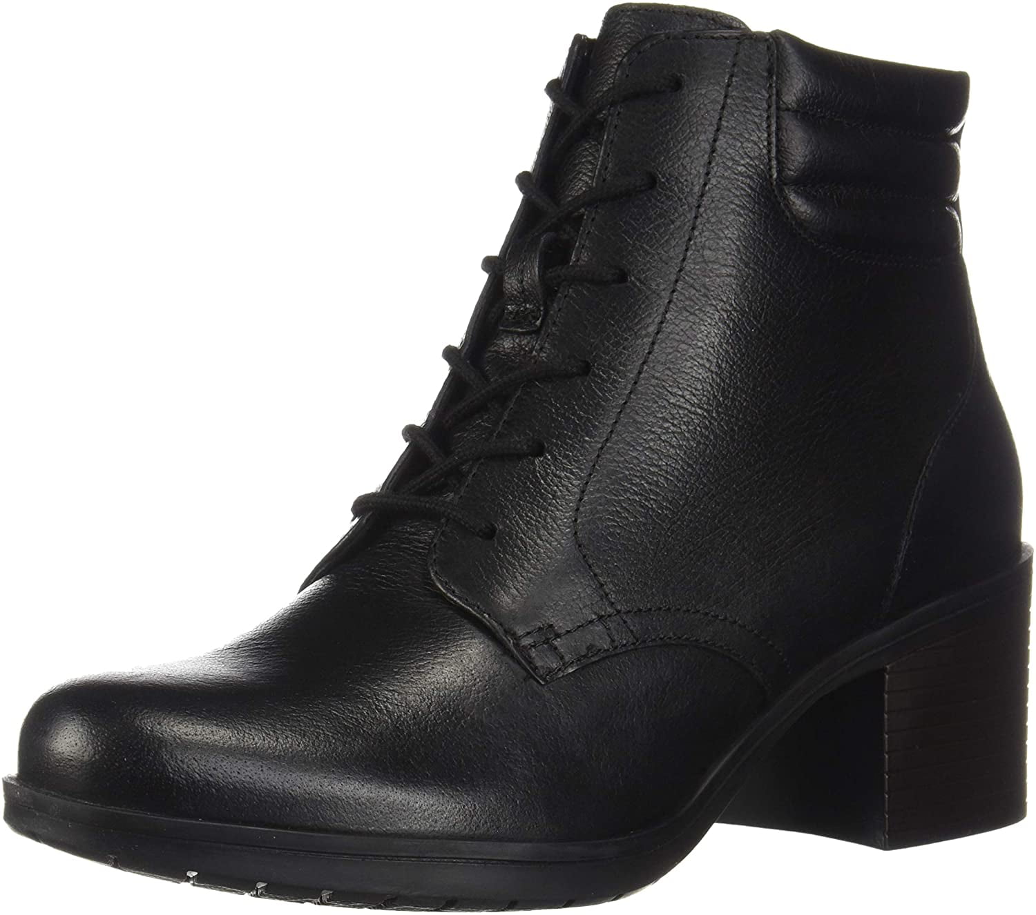 clarks womens lace up boots