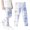 F-Blue, variant on Zwiiyzr 3-8Y Girls Lattice Printed Pants High Waist Stretchy Soft Tights Kids Summer Leggings for School Wearing Blue