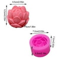 thumbnail image 2 of Destyer Mold For Handmade Soap Easy To Clean Not Easy To Break No Residual Stain Tear-resistant Lotus Mold, 2 of 6