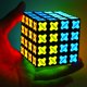 thumbnail image 1 of Cubo magnético Toy TOSY 4x4 con 560 imanes, 70 bloques, 8 en 1, 1 of 6