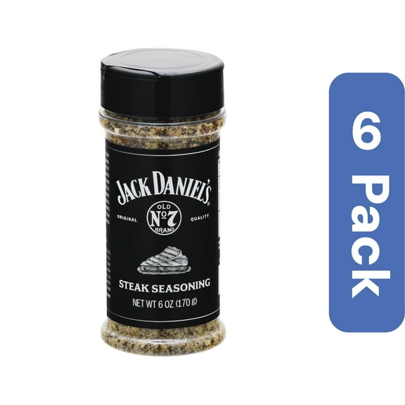 Jack Daniel's Jack's Steak Seasoning 6 oz (Pack Of 6)