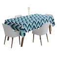 thumbnail image 1 of Vargottam Indoor/OutdoorTablecloth58x58 Inch SquareTablecloth with Umbrella Hole and Zip- Waterproof PatioTableCloths- TableCovers for Backyard RectangularTable- Royal Blue, 1 of 5