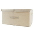 thumbnail image 4 of Awdenio Storage Box Collapsible Linen Fabric Clothing Basket Bins Toy Box Organizer, 4 of 5