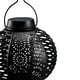 thumbnail image 2 of Linternas solares colgantes Salvador Retro Negro Luces colgantes de linterna, 2 of 2