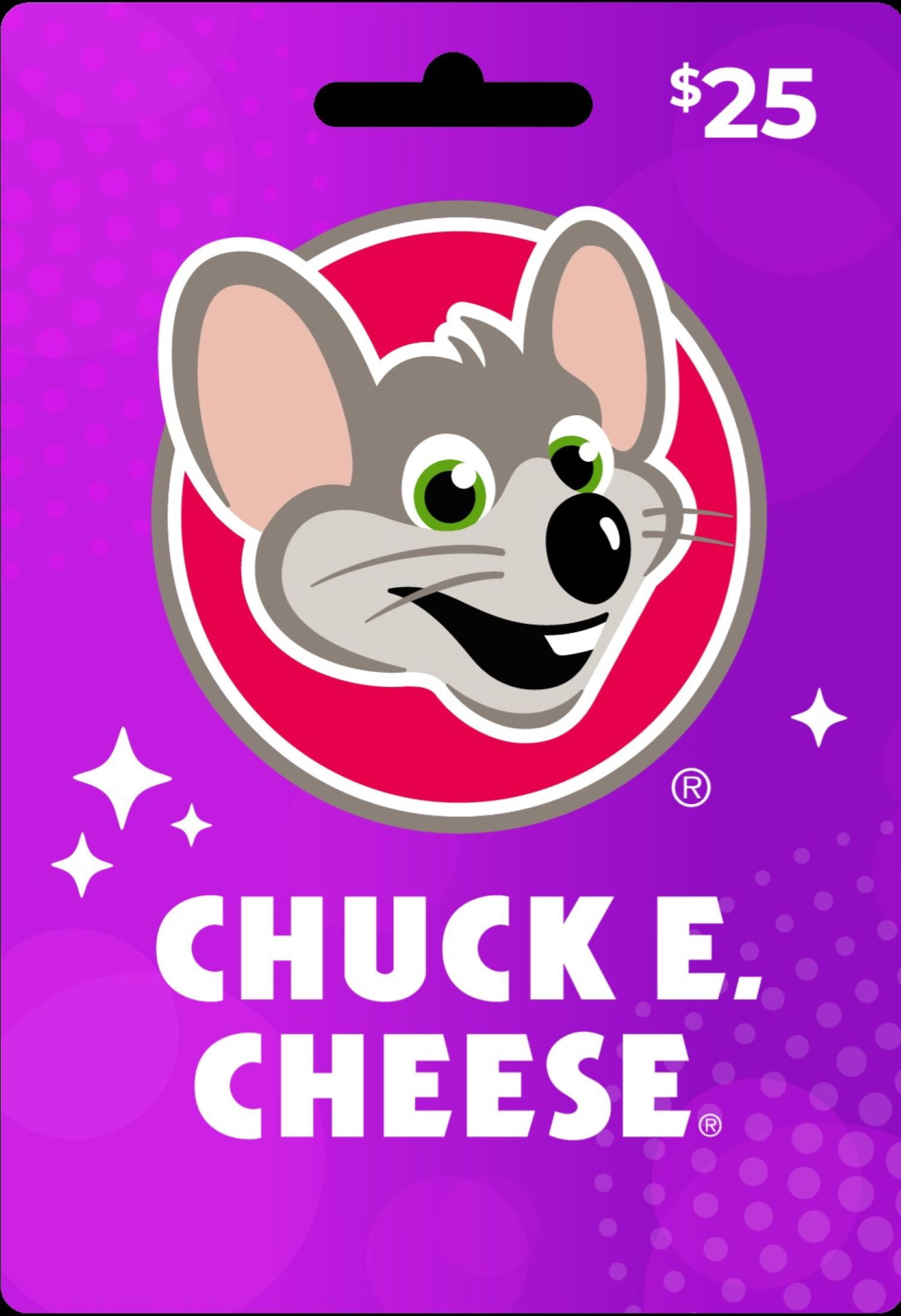 Chuck E Cheese $25 Gift Card