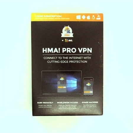 AVG HMA! PRO VPN 1 Year Subscription (The Best Vpn Service)