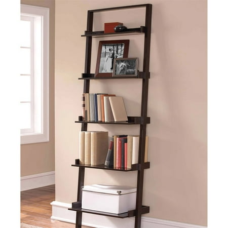 Mainstays Leaning Ladder 5-Shelf Bookcase