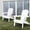 White, variant on Folding Adirondack Chair Set of 2, Solid Wood Outdoor Patio Lounge Chairs,Half Pre-Assembled, Natural Wood Finish for Garden, Lawn, Deck, Poolside & Fire Pit