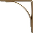thumbnail image 4 of Ekena Millwork 3"W x 12"D x 12"H Morris Steel Bracket, Hammered Gold, 4 of 11