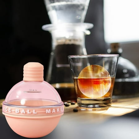 

Vikudaty Ice Ball Mould Bobuluo Round Ice Cube Mold Ice Cube Tray Leak Proof Silicone Big Sphere Ice Ball Makers For Whiskey Cocktail Easy Release 2022 kitchen