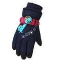 thumbnail image 6 of Gnwei Kids Waterproof Warm Winter Ski Gloves, Winter Toddler Mittens Boys Girls Snow Mitten Fleece Warm Kids Gloves Cold Weather, 6 of 8