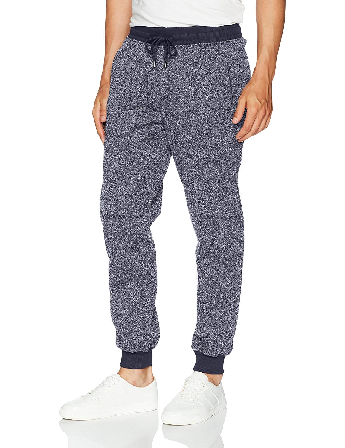 Ma Croix Mens Marled Jogger Pants Basic 