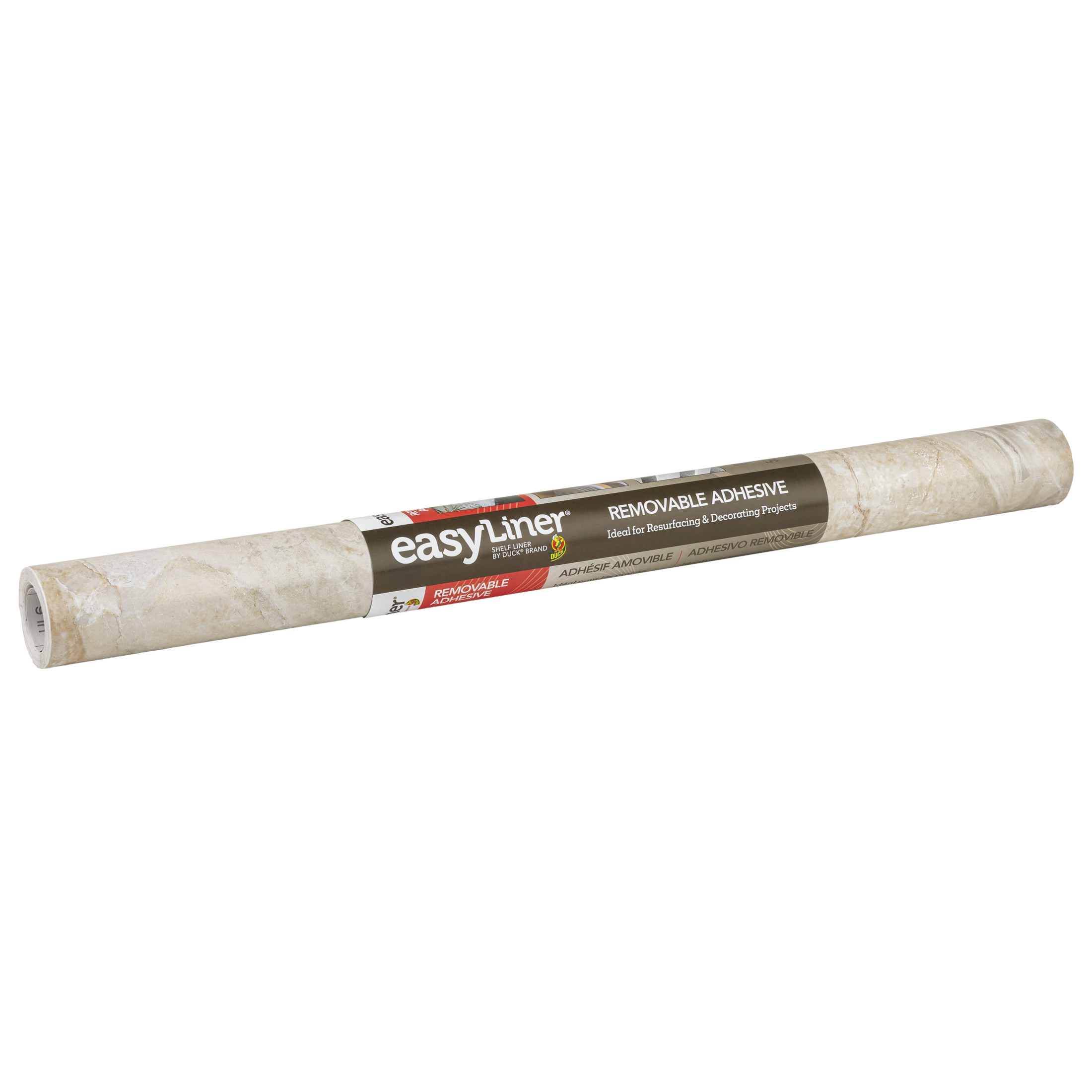 EasyLiner Brand Contact Paper Adhesive Shelf Liner, Beige Marble, 20 in. x 15 ft. Roll - image 3 of 11