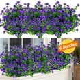 thumbnail image 6 of Bobasndm Outdoor Artificial Flowers, 6 Packs Non Fading Fake Flowers Eucalyptus UV Resistant Artificial Plants Indoor Outdoor Hanging Pots for Home Garden Wedding Decoration, 6 of 9