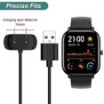 thumbnail image 2 of Charger Cable For Amazfit Gts 2, Gts 2 Mini, Gts 2e, Gtr 2, Gtr 2e, Gts 4 Mini, T-rex Pro, Bip 3, Bip U, Usb Charging Cable Dock Cord 3.3ft Smartwatch, 2 of 5
