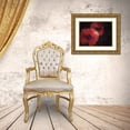 thumbnail image 3 of Margau, Delphine 18x15 Gold Ornate Wood Framed with Double Matting Museum Art Print Titled - Blood thirsty Poppies, 3 of 4