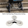 thumbnail image 2 of Roue d'escalier de rechange silencieuse et rotative pour chariot pliable, 2 of 4