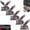 5pcs, variant on Metal Car Emblem American Flag Eagle for Truck SUV RV Motorcycle1pcs