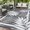 Gray & White, variant on Modern Outdoor Rug, Waterproof Outdoor Area Rugs, Reversible Plastic Straw Carpet for Deck, Porch Picnic, Balcony, Beach, Gray, 8*10 ft