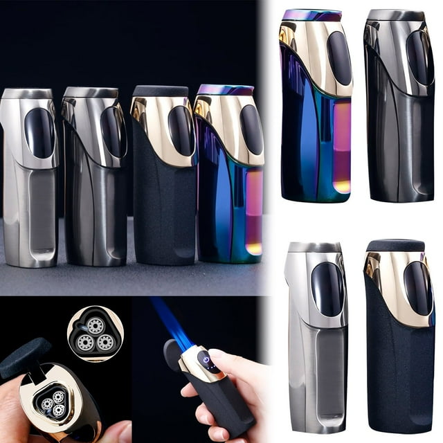 Camping & Randonnée, Capteur d'Écran Torche à Allumage à un Bouton Trois Injection Directe Portable pour Hommes, Extérieur & Sport