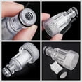 thumbnail image 4 of YSTIANN 1 Set Pressure Washer Adapter, 3/4 Inch Plastic Quick-Connect Hose Fitting with Inlet Filter for Tap/Machine Gun, Universal Water Spray Tool Accessory AZ78-4482, 4 of 8